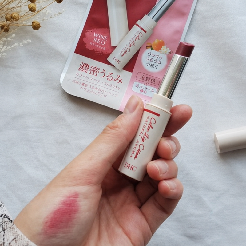 DHC Color Lip Cream Natural Aroma #Wine Red